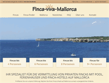 Tablet Screenshot of finca-viva-mallorca.de